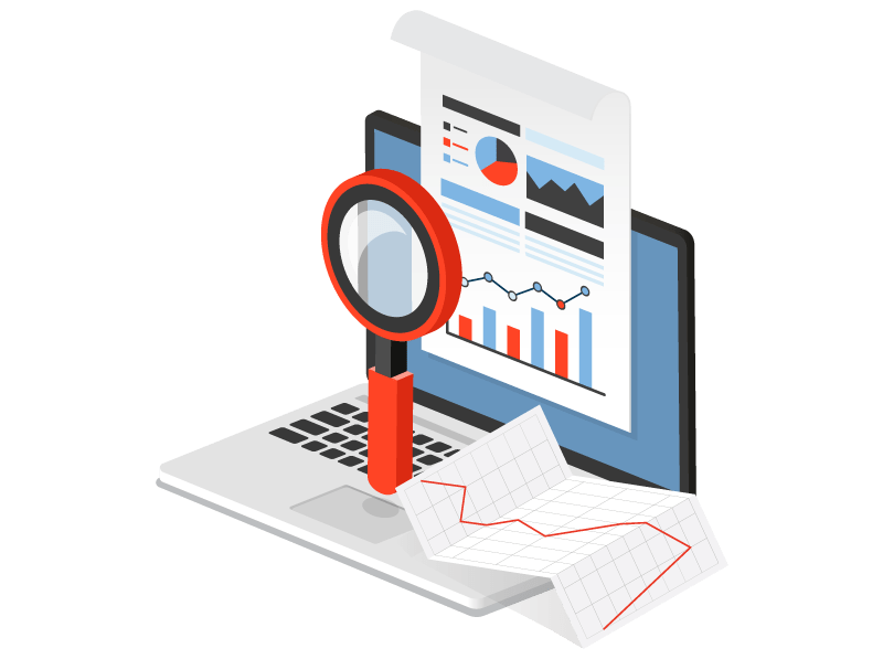 Ilustración que hace referencia a los servicios de seo local